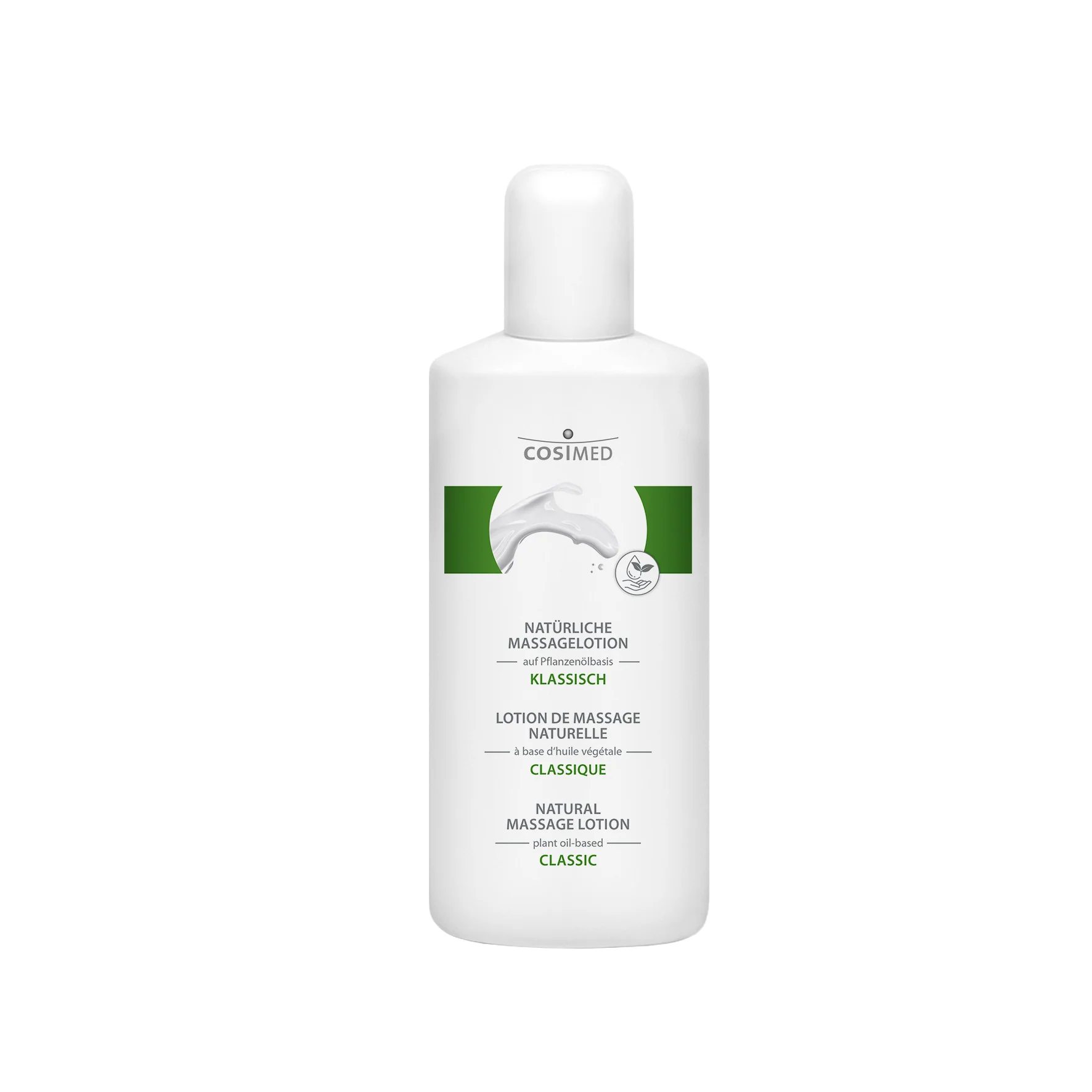 Natürliche Massagelotion leichter Limonenduft